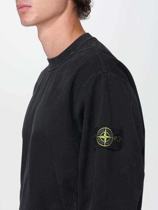 25FW 스톤 아일랜드 긴팔 티셔츠 6100016S0184 V0129 Black - STONE ISLAND