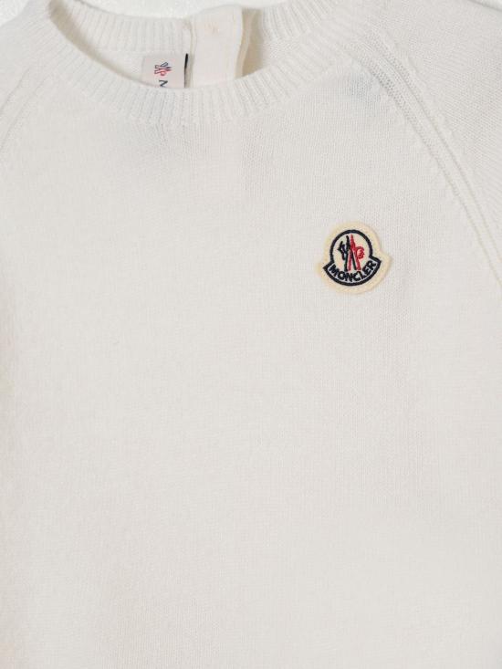 25FW [키즈] 몽클레어 풀오버 9C00001M1223 004 White - MONCLER