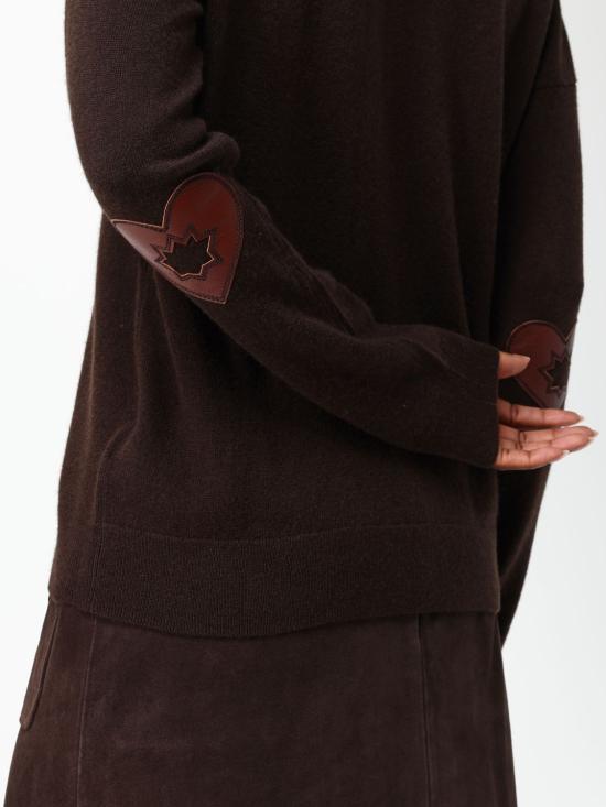 25FW 자딕앤볼테르 스웨터 KWSW02815 213 Brown - ZADIG & VOLTAIRE