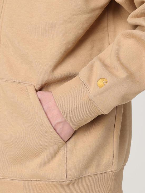 25FW 칼하트 WIP 후드 체이스 자켓 I033664 2N1XX Brown - CARHARTT WIP