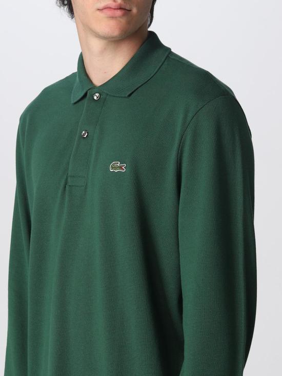 25FW 라코스테 클래식 롱슬리브 폴로 셔츠 L1312 132 Green - LACOSTE