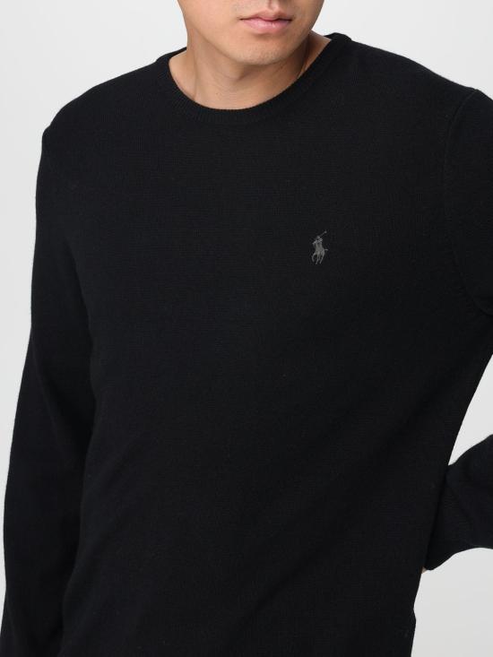 25FW 폴로 랄프로렌 스웨터 710974148 003 Black - POLO RALPH LAUREN