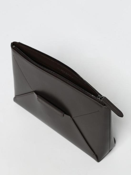 25FW 브루넬로 쿠치넬리 클러치/파우치 MWTKM2704 C8279 Dark - BRUNELLO CUCINELLI