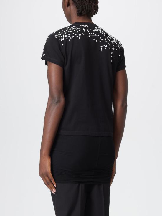 25FW MM6 메종마르지엘라 반팔 티셔츠 S62GD0209M20048 900 Black - MM6 MAISON MARGIELA