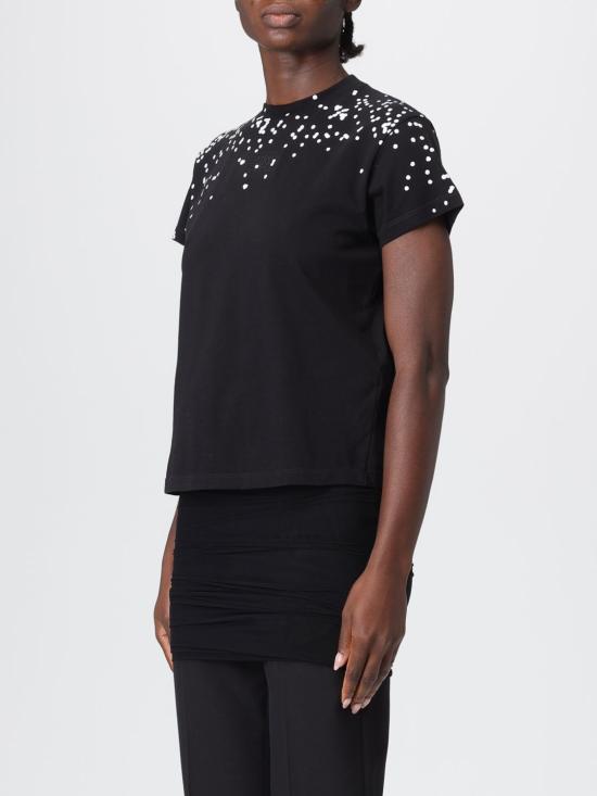 25FW MM6 메종마르지엘라 반팔 티셔츠 S62GD0209M20048 900 Black - MM6 MAISON MARGIELA