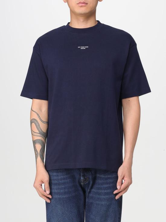 25FW 드롤드무슈 반팔 티셔츠 TS202CO002 NY Blue