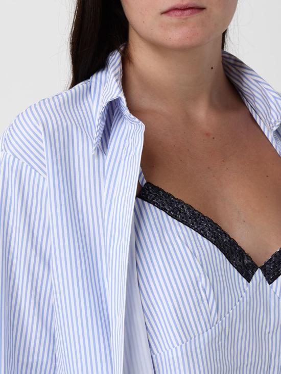 25FW 리우조 셔츠 UF5242T9814 C3757 Blue - LIU JO