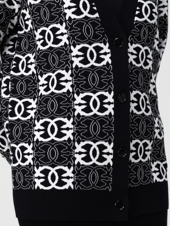 25FW 핑코 가디건 106042A2YD ZZ2 Black - PINKO