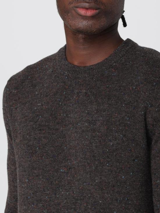 25FW 바버 스웨터 MKN1575 BR17 Brown - BARBOUR