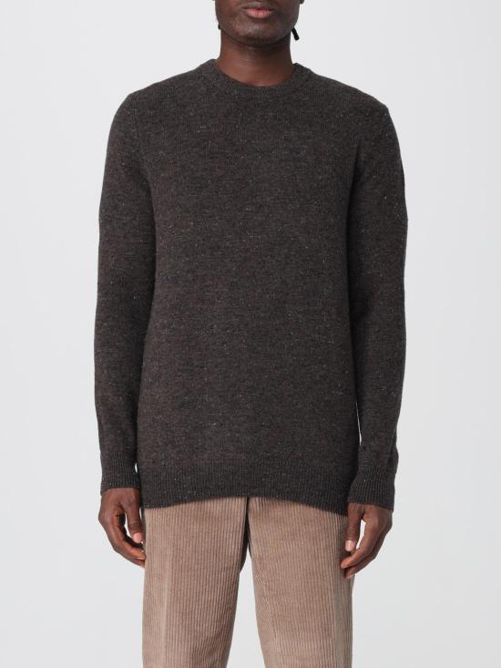 25FW 바버 스웨터 MKN1575 BR17 Brown