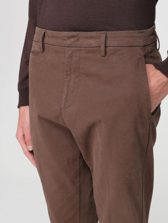 25FW 돈답 스트레이트 팬츠 UP615GSE043UPTD 789 Brown - DONDUP