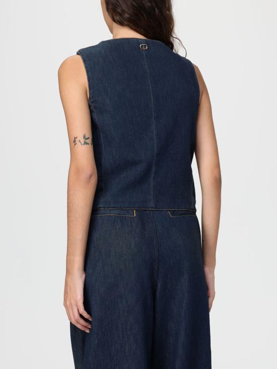 25FW 트윈셋 베스트 252TP2561 01611 Blue - TWINSET