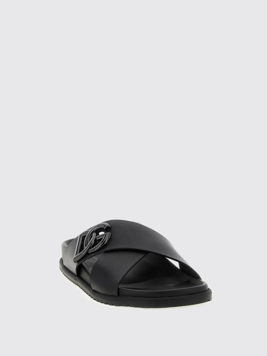 25FW 돌체앤가바나 샌들 A80525A9Q67 80999 Black - DOLCE & GABBANA