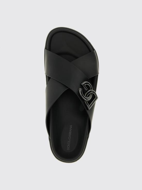 25FW 돌체앤가바나 샌들 A80525A9Q67 80999 Black - DOLCE & GABBANA