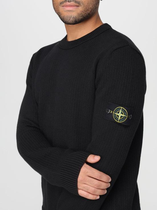 25FW 스톤 아일랜드 스웨터 5100049S00A V0029 Black - STONE ISLAND