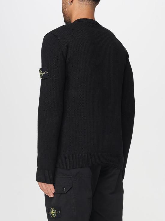 25FW 스톤 아일랜드 스웨터 5100049S00A V0029 Black - STONE ISLAND