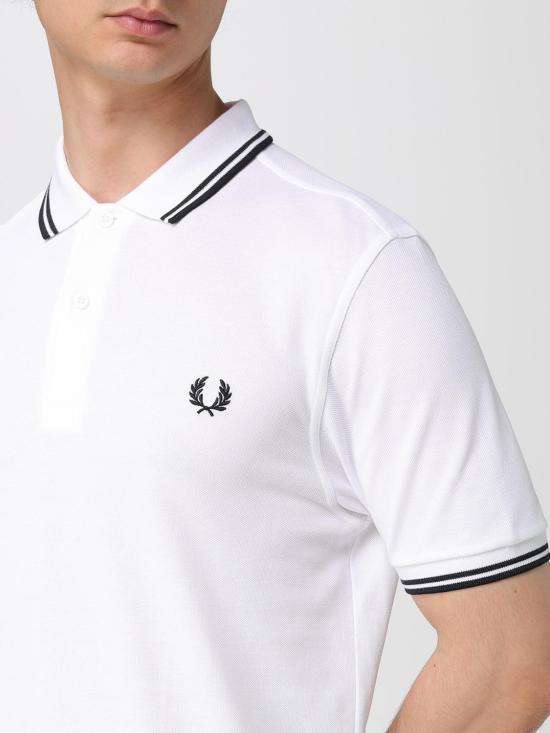 25FW 꼼데가르송 폴로 티셔츠 FOT502 B White - COMME DES GARCONS