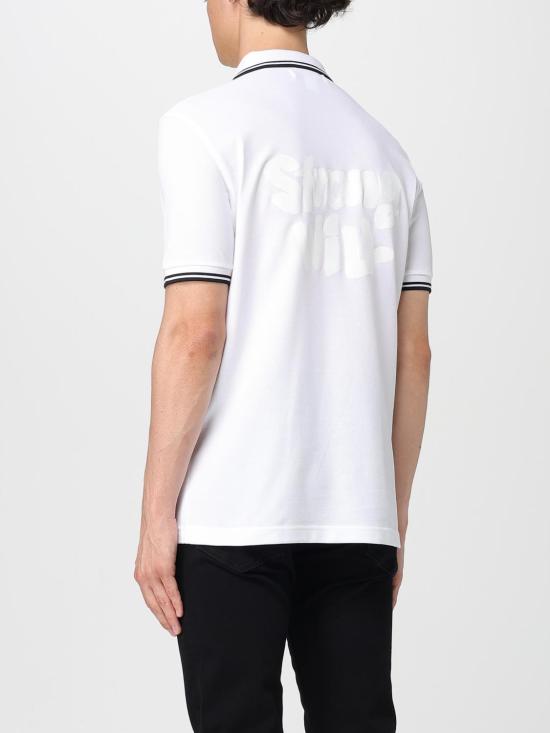 25FW 꼼데가르송 폴로 티셔츠 FOT502 B White - COMME DES GARCONS