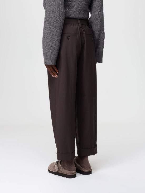 25FW 브루넬로 쿠치넬리 스트레이트 팬츠 M0W07P8995 C019 Dark - BRUNELLO CUCINELLI