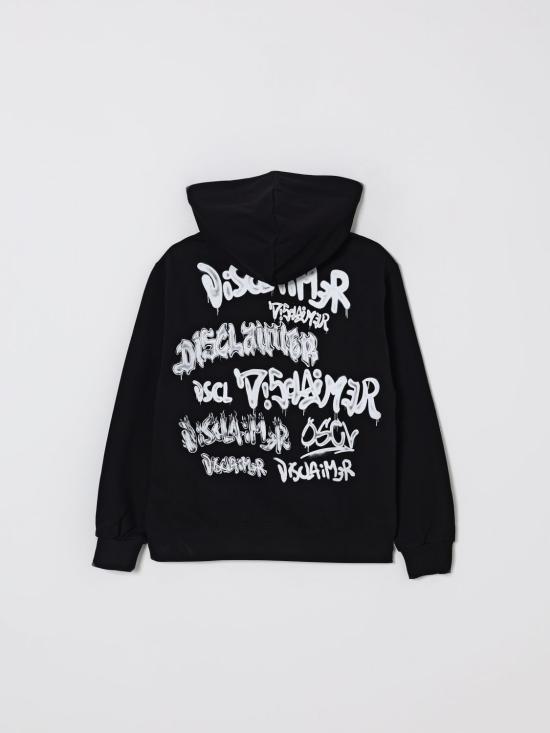 25FW [키즈] 디스클레이머 풀오버 25IDK58645 NERO Black - DISCLAIMER