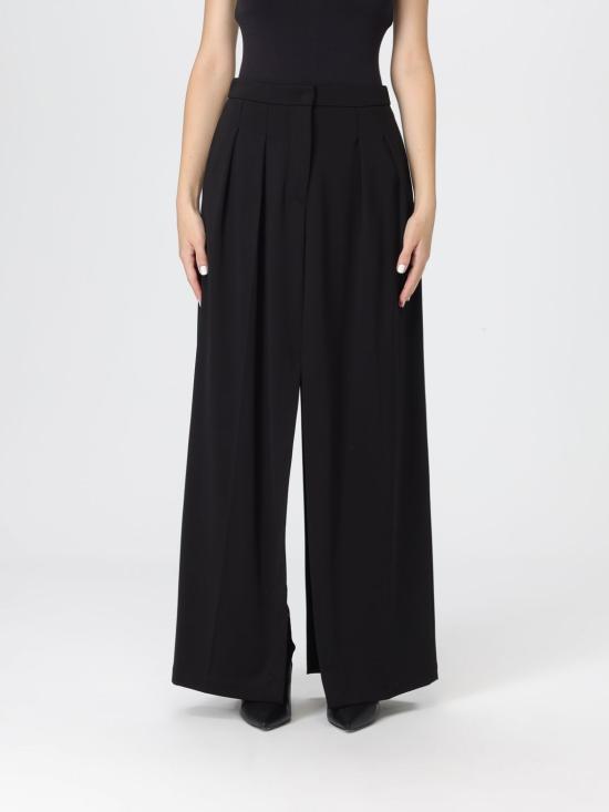 25FW 리비아나 콘티 팔라초 팬츠 F5WM25 Y69 0 Black