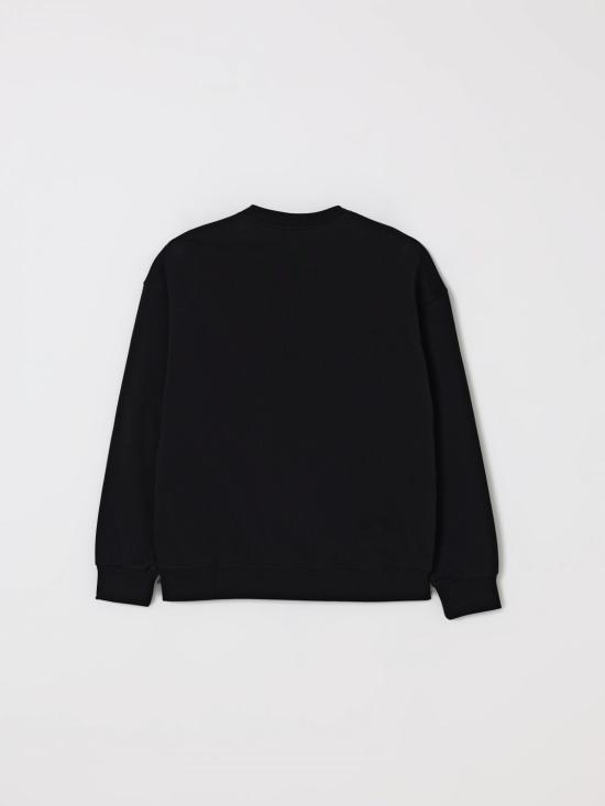 25FW [키즈] 디스클레이머 풀오버 25IDK58651 NERO Black - DISCLAIMER