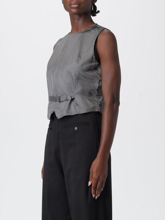 25FW MM6 메종마르지엘라 민소매 티셔츠 S52FB0096S41355 860 Grey - MM6 MAISON MARGIELA