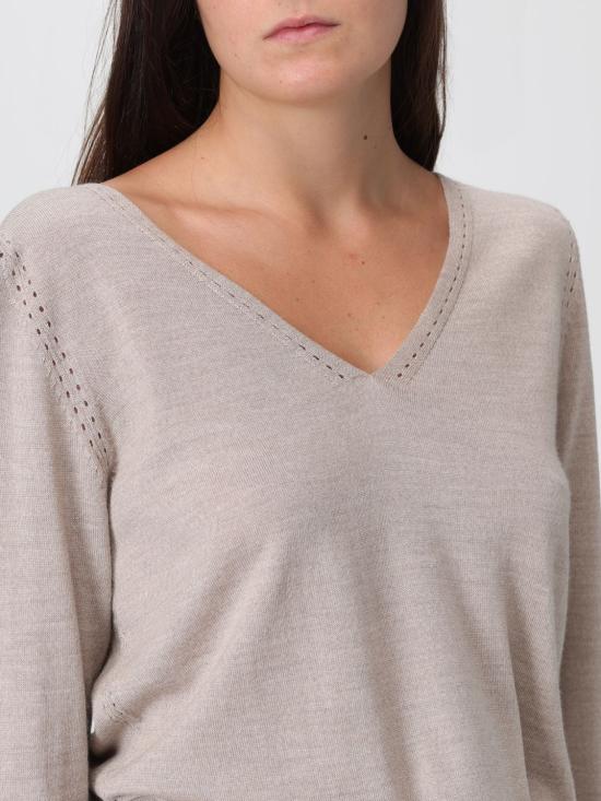 25FW 리우조 스웨터 CF5042MA82O 02158 Beige - LIU JO