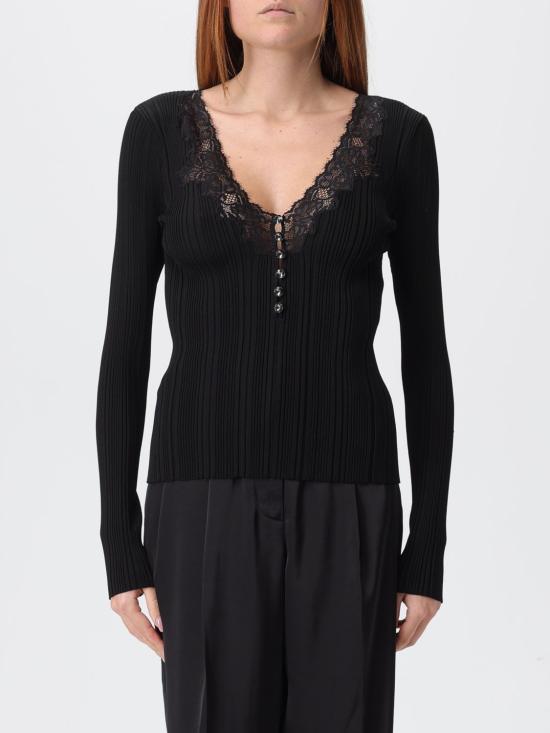 25FW 셀프 포트레이트 긴팔 티셔츠 AW25042TB Black