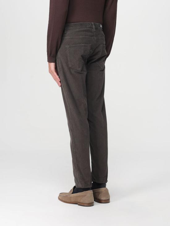 25FW 돈답 스트레이트 팬츠 UP434VS0028UPTD 737 Brown - DONDUP