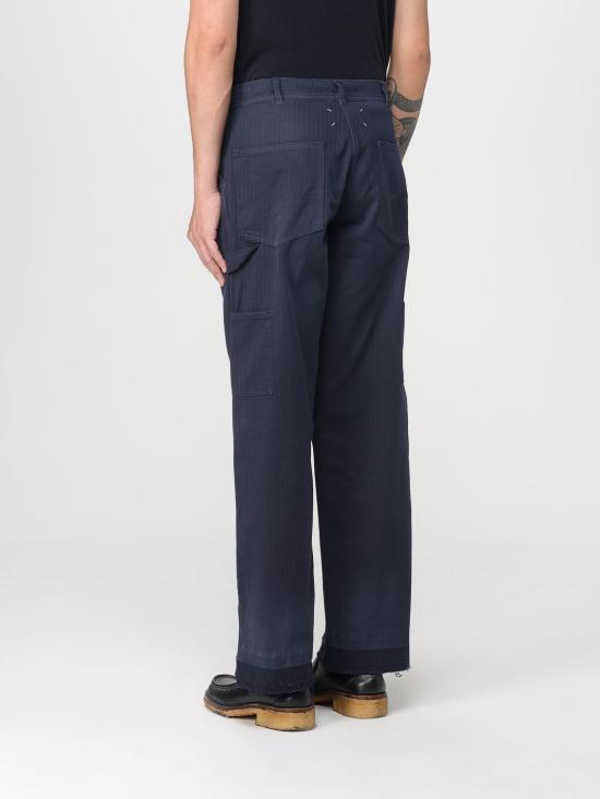 25FW 마르지엘라 스트레이트 팬츠 S50LA0242M30024 962 Blue - MAISON MARGIELA