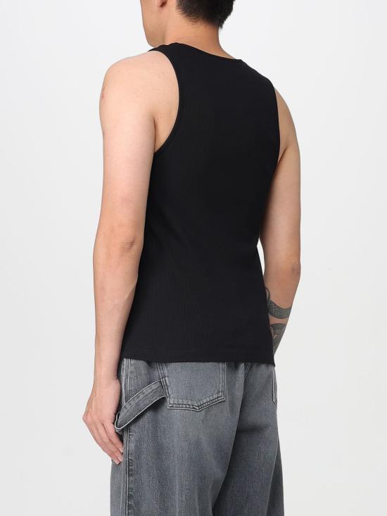 25FW JW앤더슨 민소매 티셔츠 JO0246PG1512 999 Black - JW ANDERSON