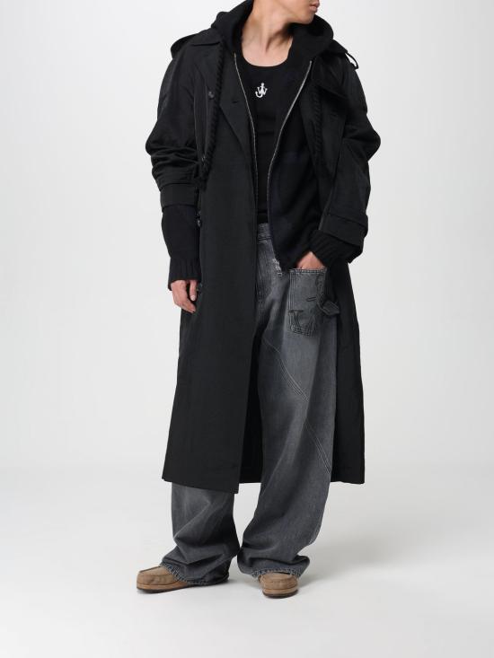 25FW JW앤더슨 민소매 티셔츠 JO0246PG1512 999 Black - JW ANDERSON