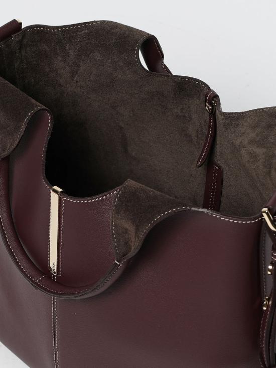 25FW 토즈 토트백 XBWEBRF0200UBL 3L31 Burgundy - TODS