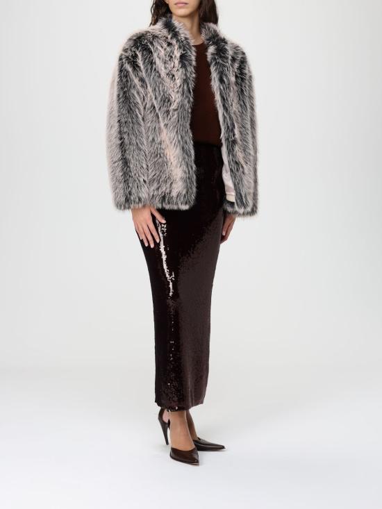 25FW 파트리지아페페 롱 스커트 8G0491J326 M549 Burgundy - PATRIZIA PEPE