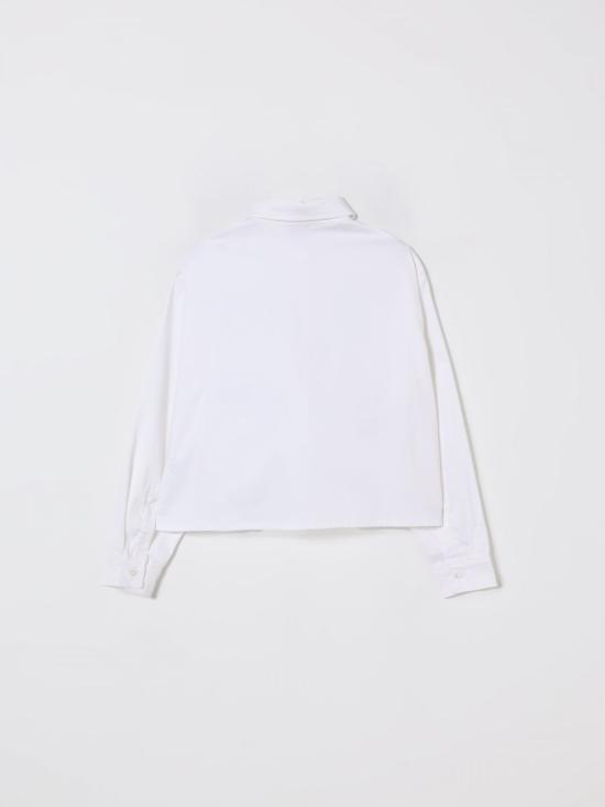 25FW [키즈] 디스클레이머 셔츠 25IDK58738 BIANCO White - DISCLAIMER