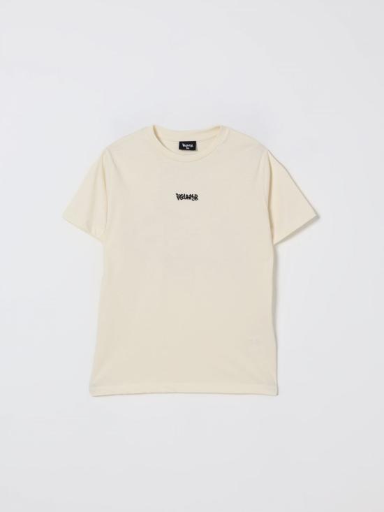 25FW [키즈] 디스클레이머 티셔츠 25IDK58674 LATTE Milk
