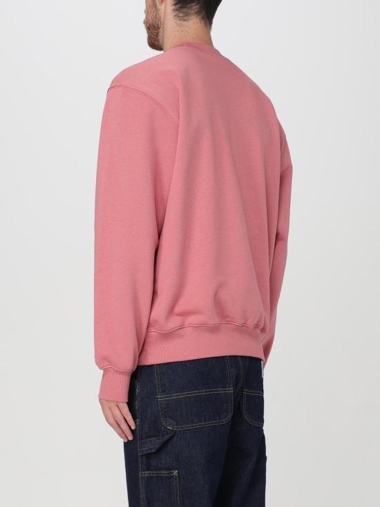 25FW 칼하트 WIP 로고 스웨트셔츠 I030546 2DGXX Pink - CARHARTT WIP