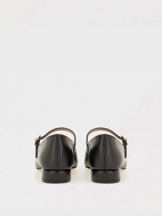 25FW 살바토레 페라가모 플랫 슈즈 785219 01K512 001 Black - SALVATORE FERRAGAMO