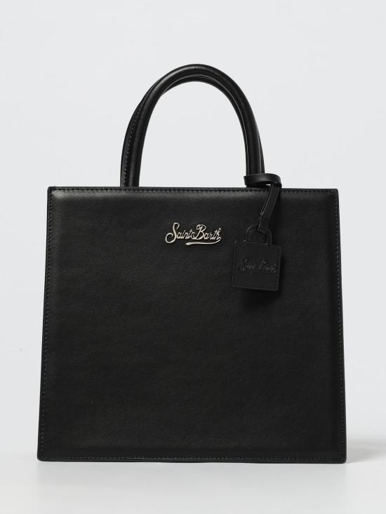 25FW 세인트바쓰 토트백 SHBM0001 LEATHER 00 00507I Black