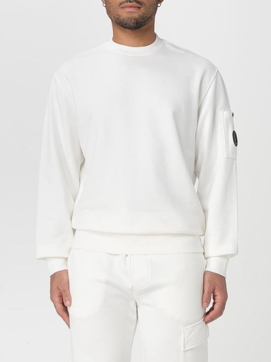 25FW 씨피 컴퍼니 긴팔 티셔츠 RFCMSS718A006372G 103 White