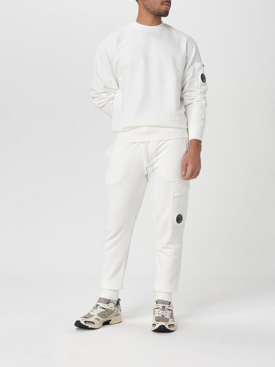 25FW 씨피 컴퍼니 긴팔 티셔츠 RFCMSS718A006372G 103 White - C.P. COMPANY