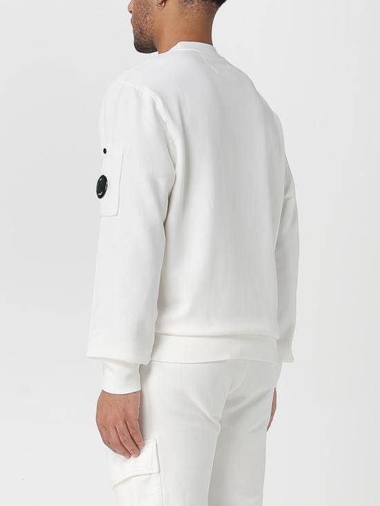 25FW 씨피 컴퍼니 긴팔 티셔츠 RFCMSS718A006372G 103 White - C.P. COMPANY