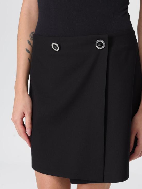 25FW 알마니 숏 스커트 XW001285AF16158 UC001 Black - ARMANI