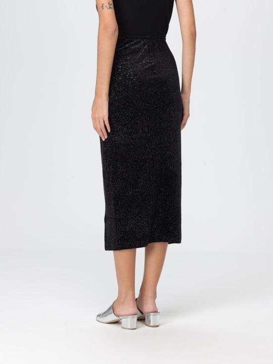 25FW 알마니 롱 스커트 XW000791AF16143 MC072 Black - ARMANI