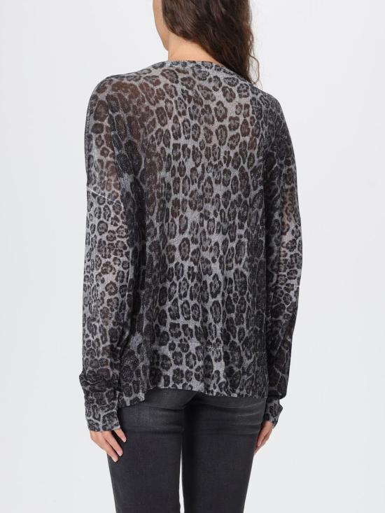 25FW 리우조 스웨터 MF5368MA71N A4373 Grey - LIU JO