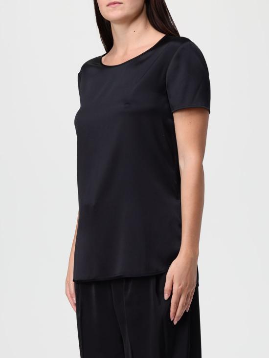 25FW 막스마라 반팔 티셔츠 2526116017600 003 Black - MAX MARA