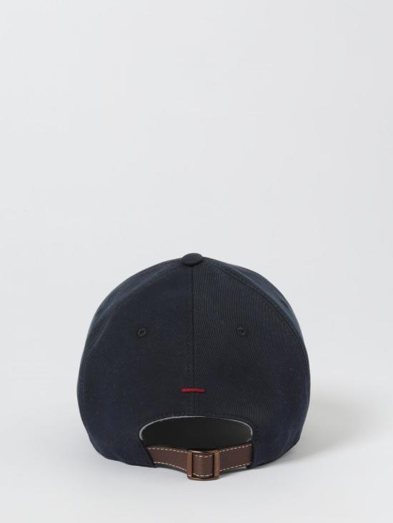 25FW 브루넬로 쿠치넬리 로고 자수 베이스볼 캡 M252D9850 CKL84 Blue - BRUNELLO CUCINELLI