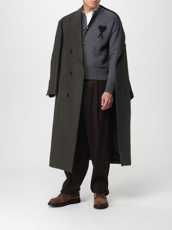 25FW 아미 셔츠 HSH763CO0031 168 White - AMI