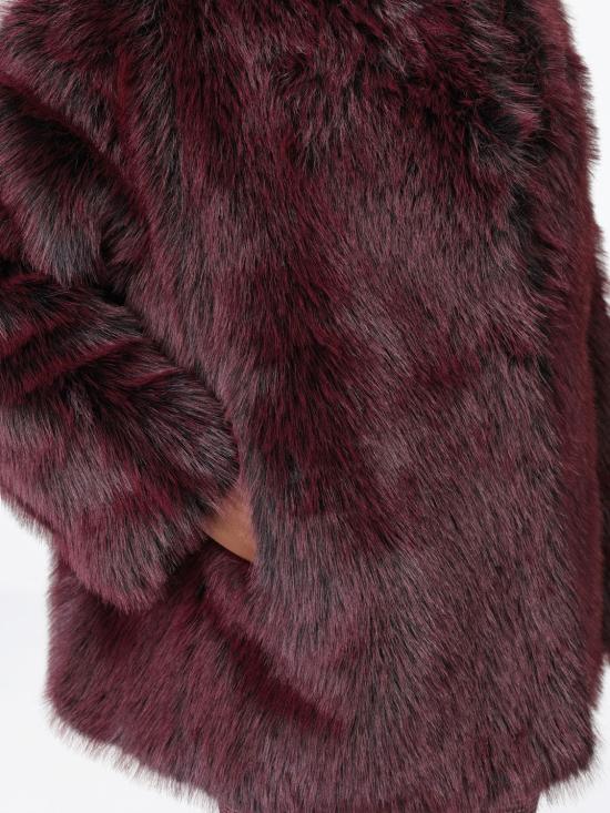 25FW 파트리지아페페 코트 8O0197E072 R871 Burgundy - PATRIZIA PEPE